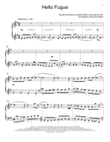 Hello Fugue (arr. Giovanni Deltori)