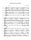 Scherzo for Low Flutes