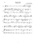Danny Boy, a Londonderry Air arranged for Cornet and Piano