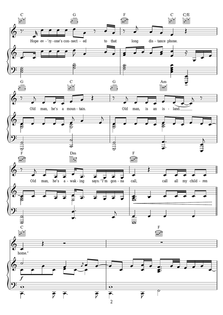 Another Christmas Song Another Christmas Song Piano, Vocal scores gallery preview page 2