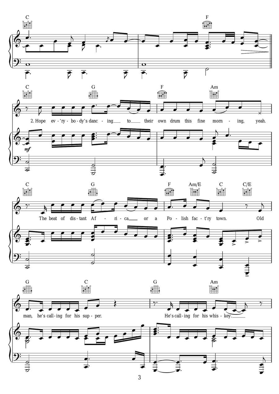 Another Christmas Song Another Christmas Song Piano, Vocal scores gallery preview page 3