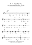 I'll Be There For You (theme from Friends)