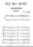 ALLELUJA (Exsultate, jubilate K.165) W.A.Mozart - Arr. for SATB Choir and Organ