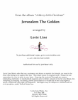 Jerusalem The Golden