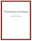 Divertimento for Strings: FULL SCORE