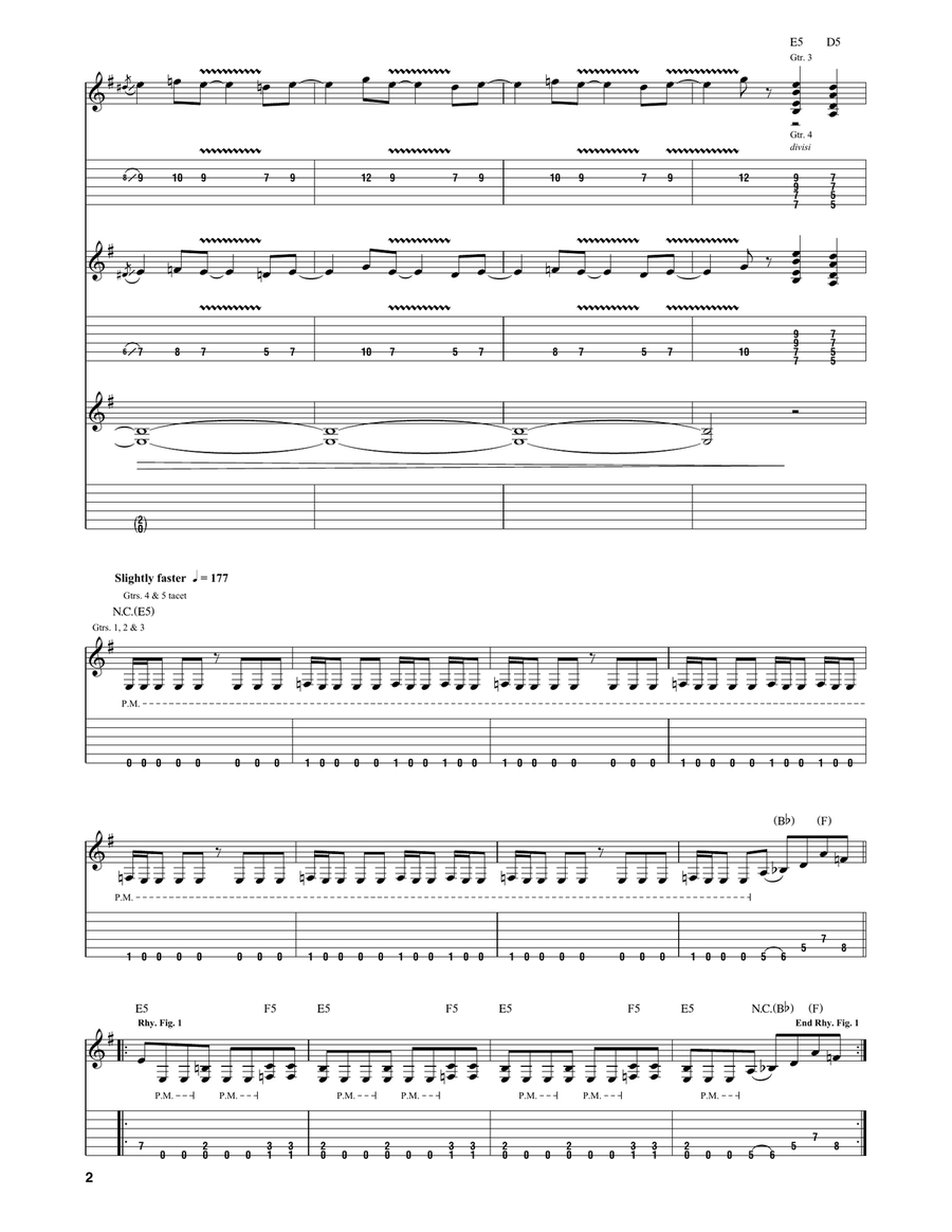 Moth Into Flame Moth Into Flame Acoustic Guitar scores gallery preview page 2