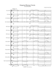 Kingsmen Warmup Chorale for Marching Band