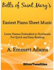 Bells of Saint Mary's Easiest Piano Sheet Music mini preview