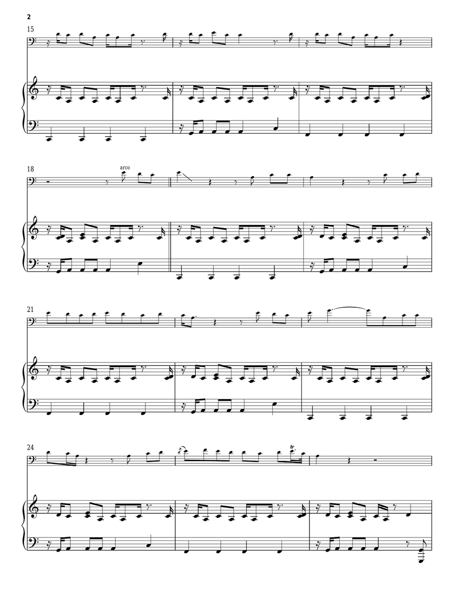 Can't Stop The Feeling Can't Stop The Feeling Piano scores gallery preview page 2