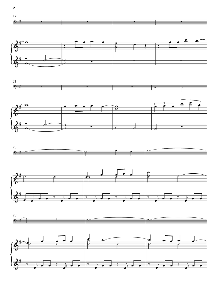 Fight Song/Amazing Grace Fight Song/Amazing Grace Piano scores gallery preview page 2