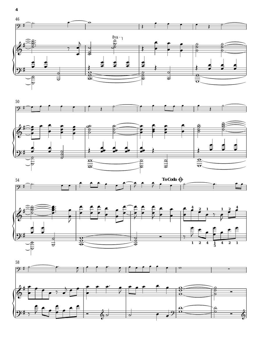 Fight Song/Amazing Grace Fight Song/Amazing Grace Piano scores gallery preview page 4