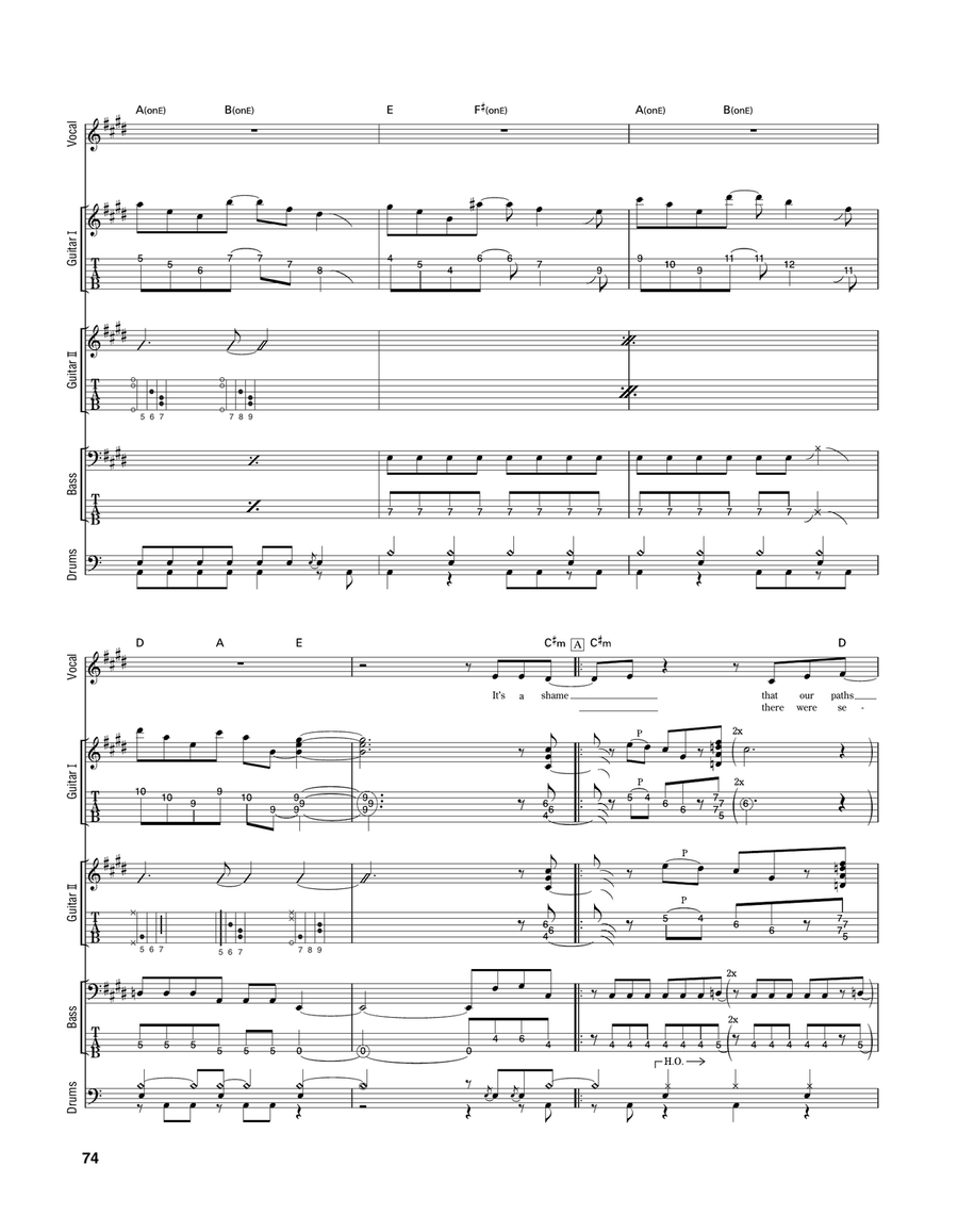 Stay Together Stay Together Acoustic Guitar scores gallery preview page 2