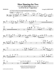 Slow Dancing for Two - Trombone mini preview