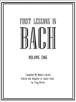 First Lessons in Bach for Guitar Duet - Volume 1 - Rhythmic Tablature