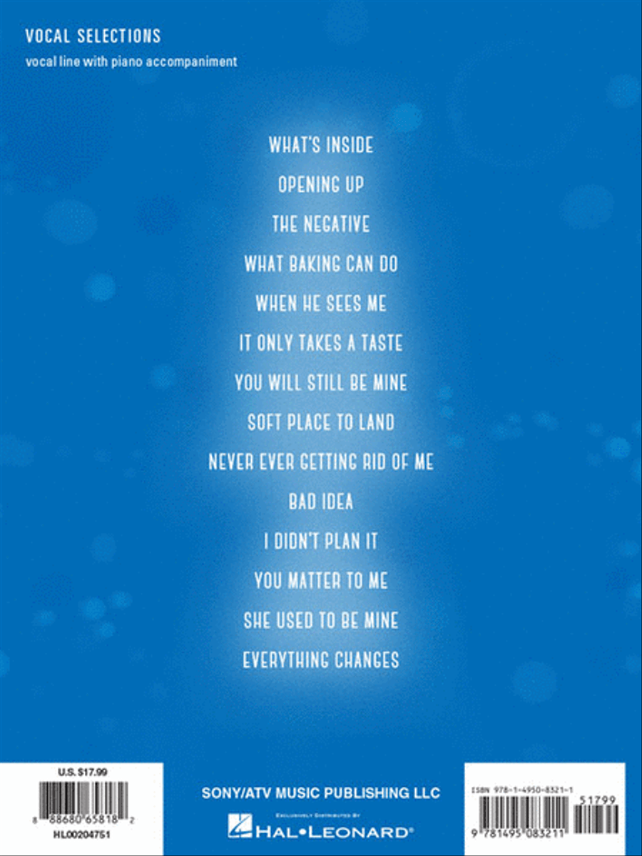 Waitress – Vocal Selections Voice scores gallery preview page 6