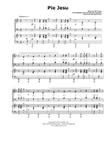 Pie Jesu (SATB with optional Orchestration