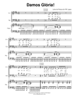 Damos Gloria (SATB com Piano) - PORTUGUES