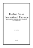 Fanfare for an International Entrance (Rob Bushnell) - Brass Band