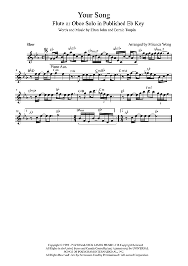 Your Song