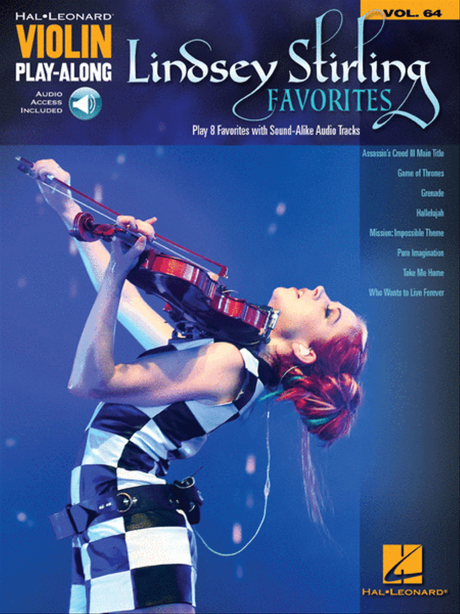 Lindsey Stirling Favorites Violin scores gallery preview page 1