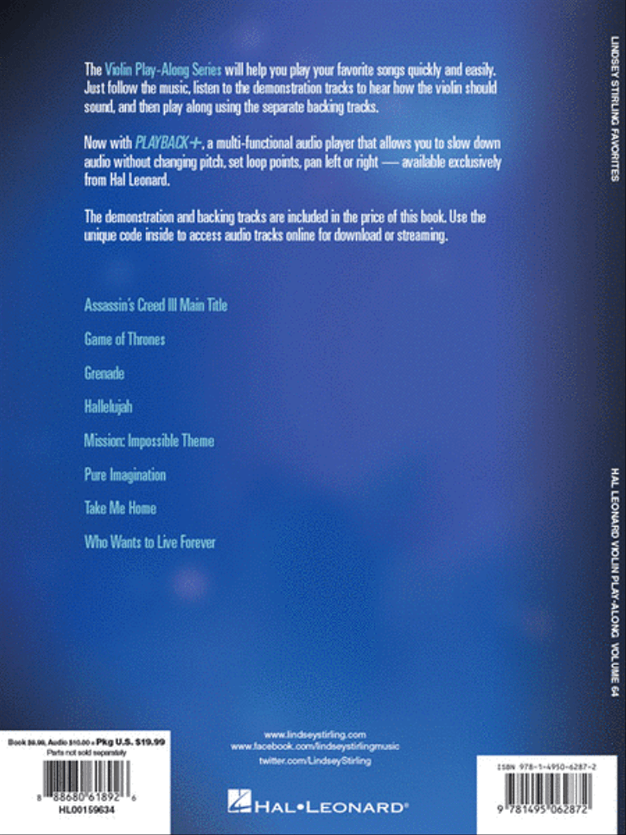 Lindsey Stirling Favorites Violin scores gallery preview page 6