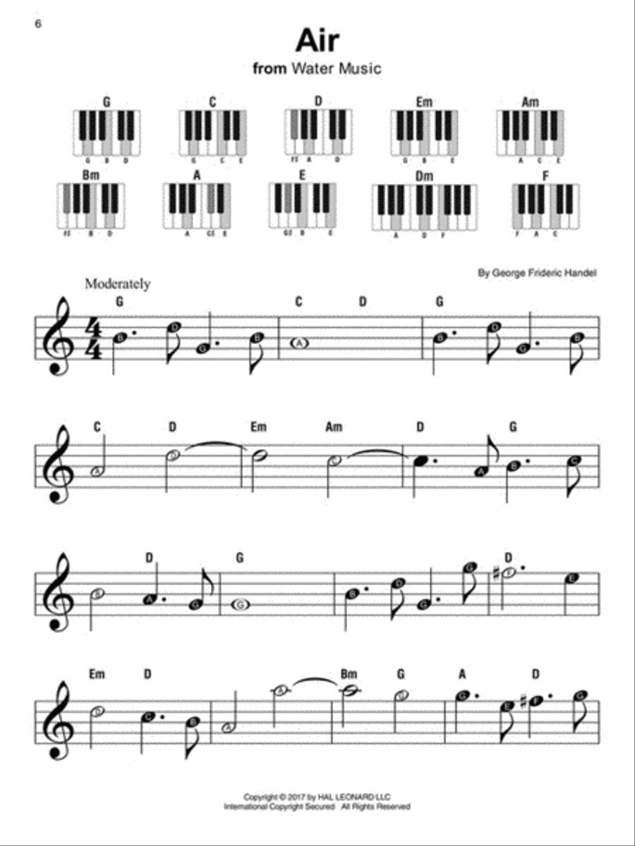 Classical – Super Easy Songbook Easy Piano scores gallery preview page 5