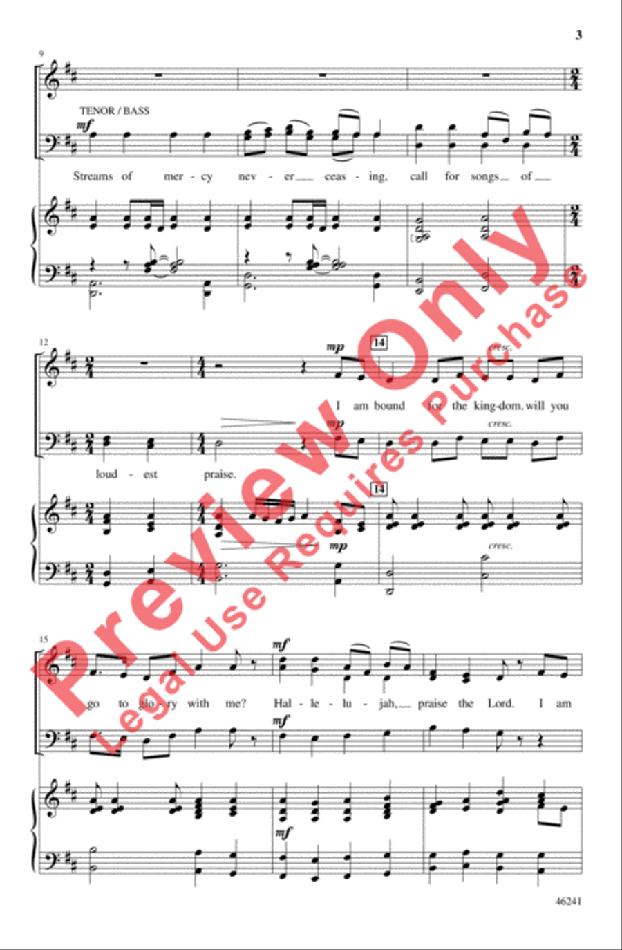 Sacred Harp Suite Sacred Harp Suite 4-Part scores gallery preview page 3