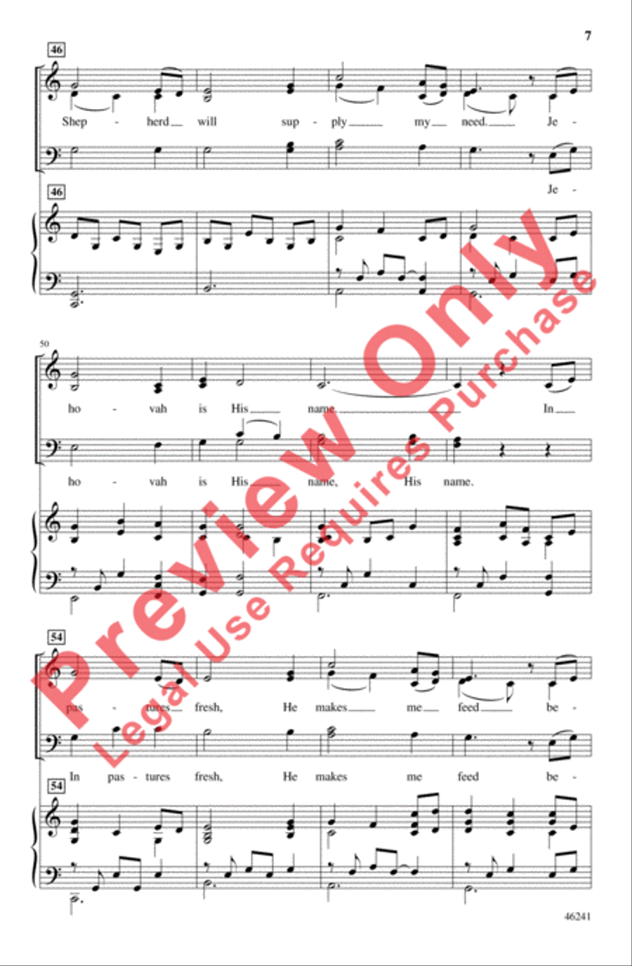 Sacred Harp Suite Sacred Harp Suite 4-Part scores gallery preview page 7