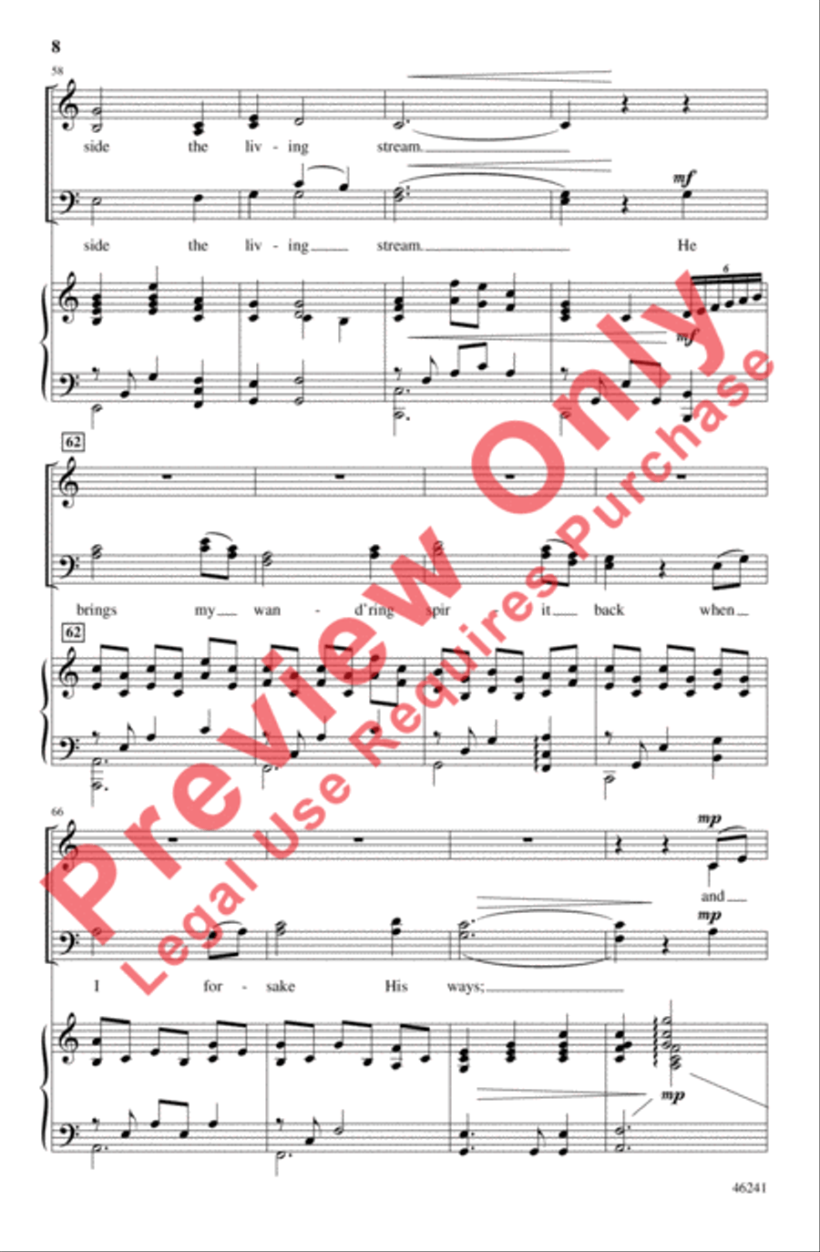 Sacred Harp Suite Sacred Harp Suite 4-Part scores gallery preview page 8