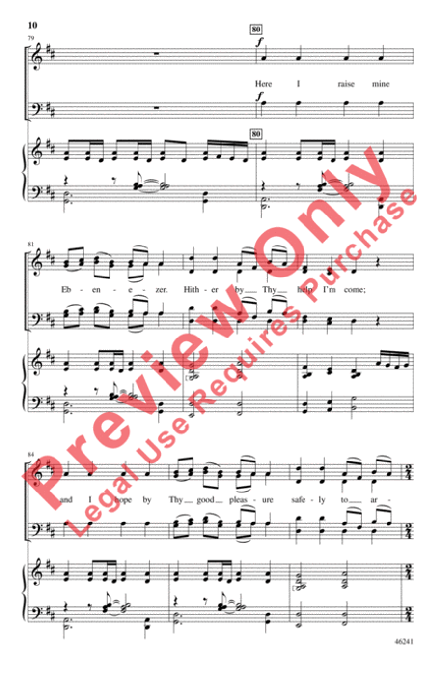 Sacred Harp Suite Sacred Harp Suite 4-Part scores gallery preview page 10