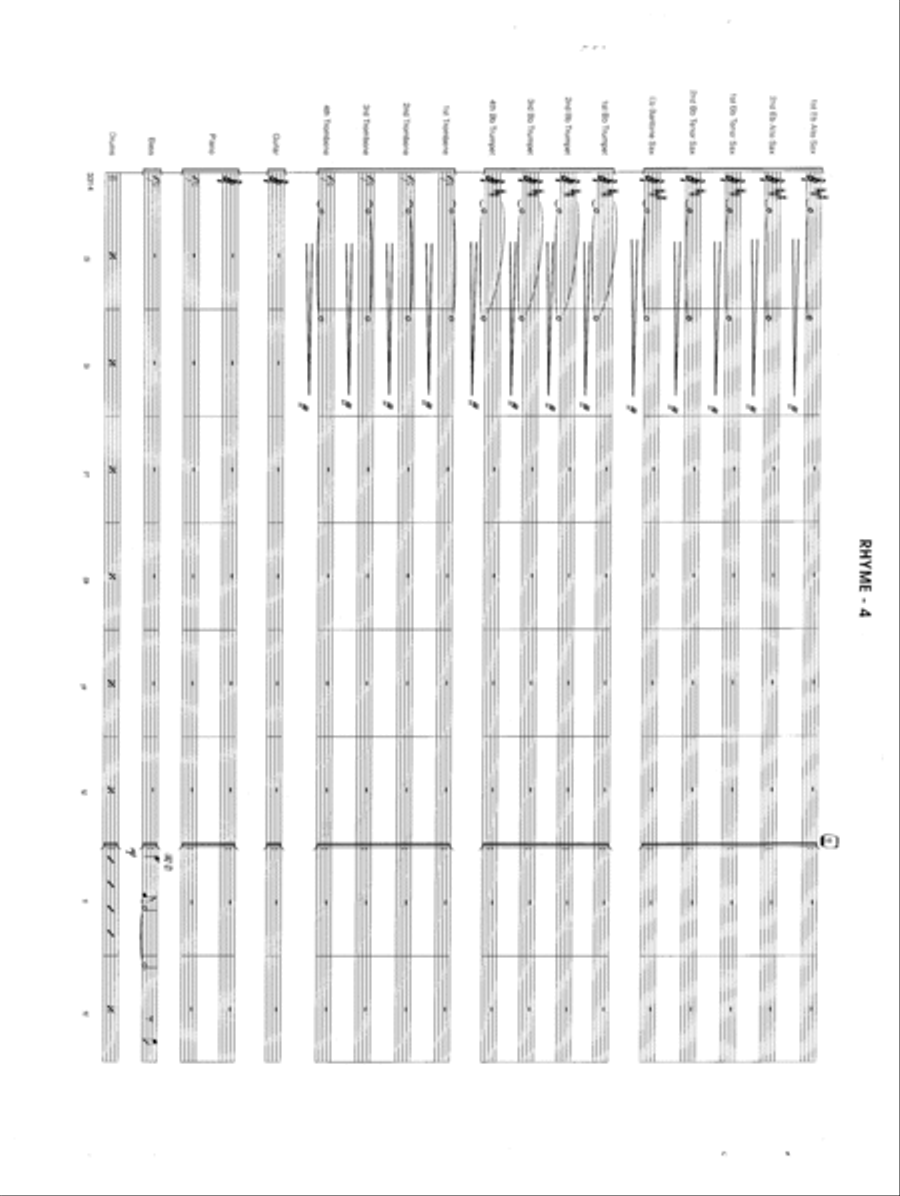 Rhyme - Full Score Rhyme - Full Score Score scores gallery preview page 5