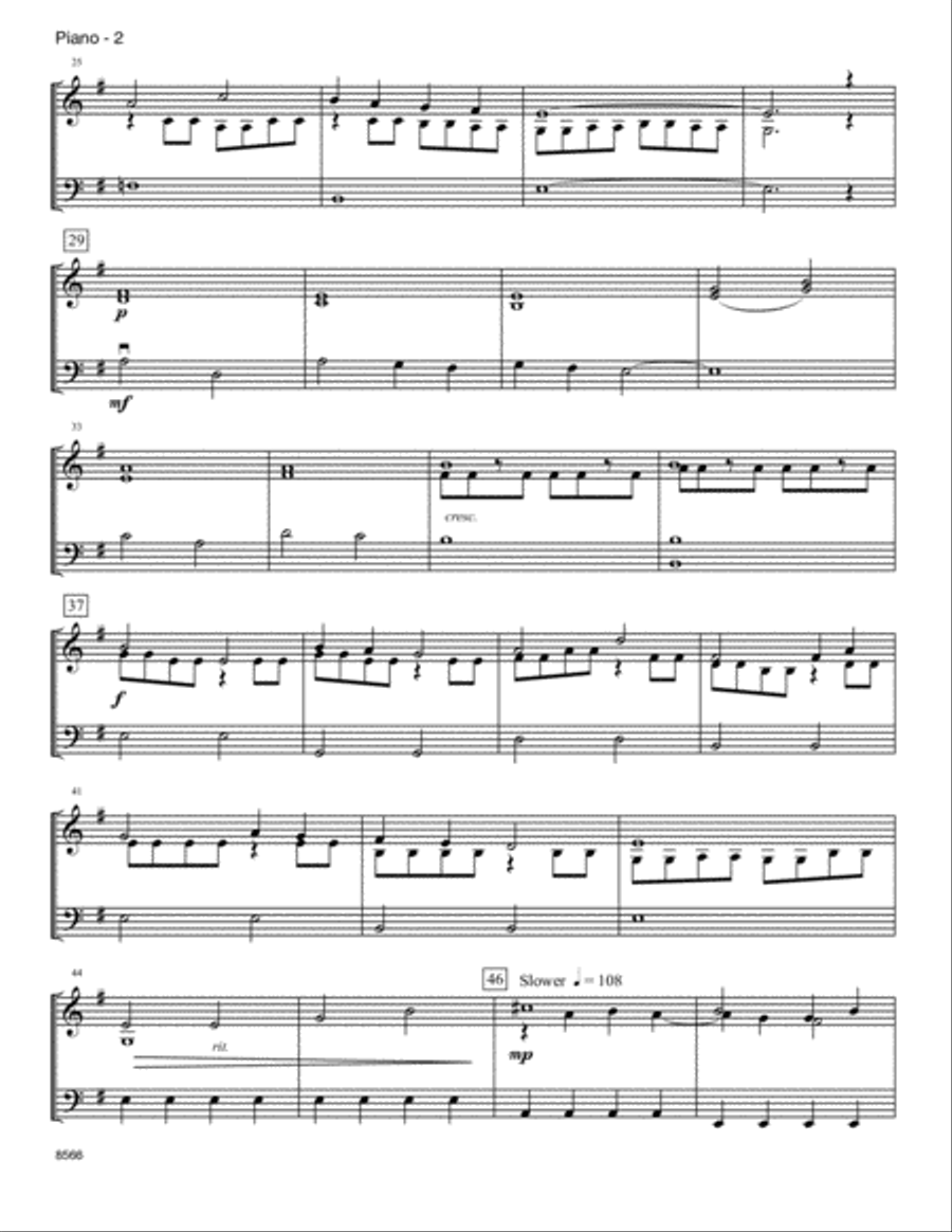 Beyond The Thunder - Piano Accompaniment Piano Accompaniment scores gallery preview page 2