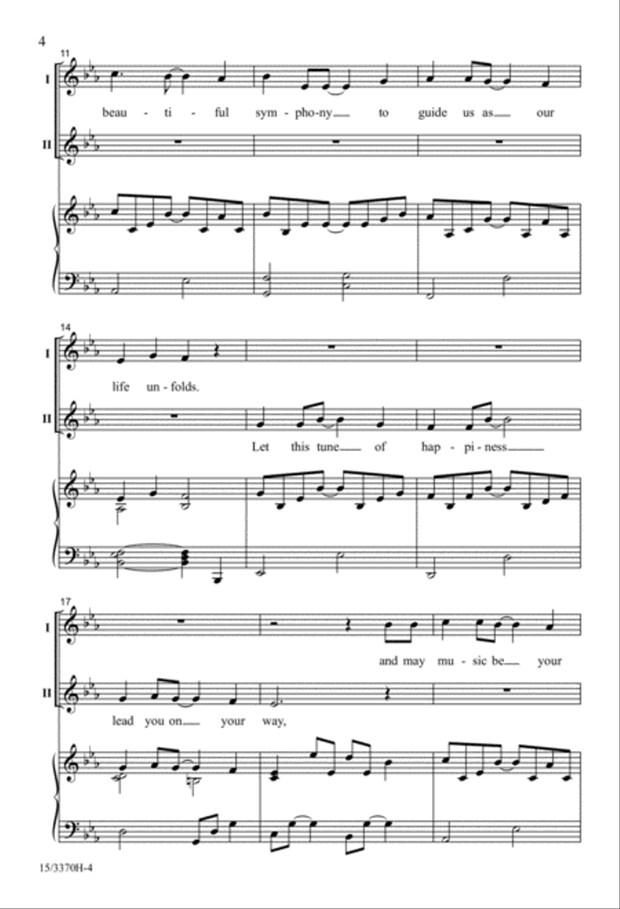 Always Sing Your Song Always Sing Your Song 2-Part scores gallery preview page 3