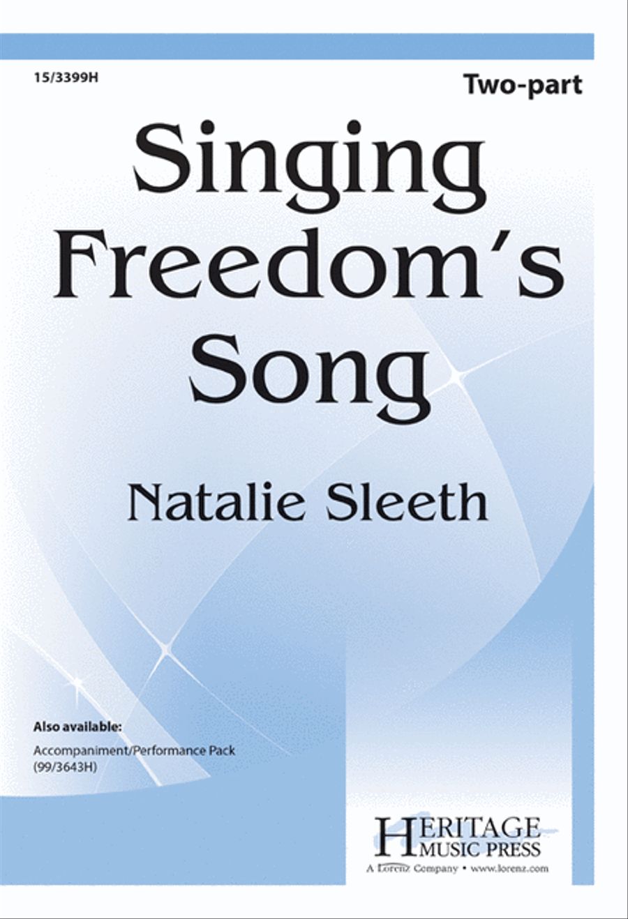 Singing Freedom's Song Singing Freedom's Song 2-Part scores gallery preview page 1