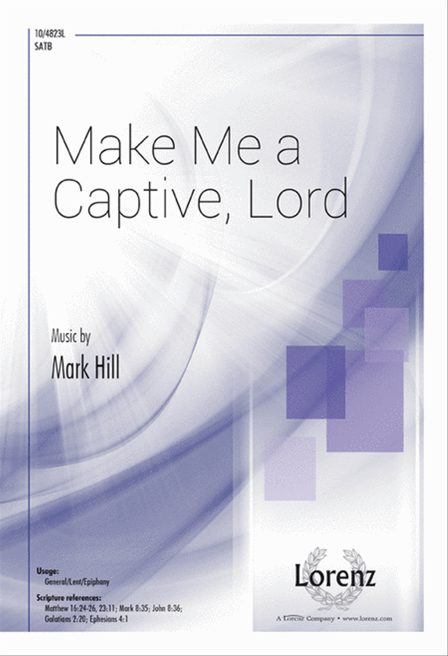 Make Me a Captive, Lord 4-Part scores gallery preview page 1