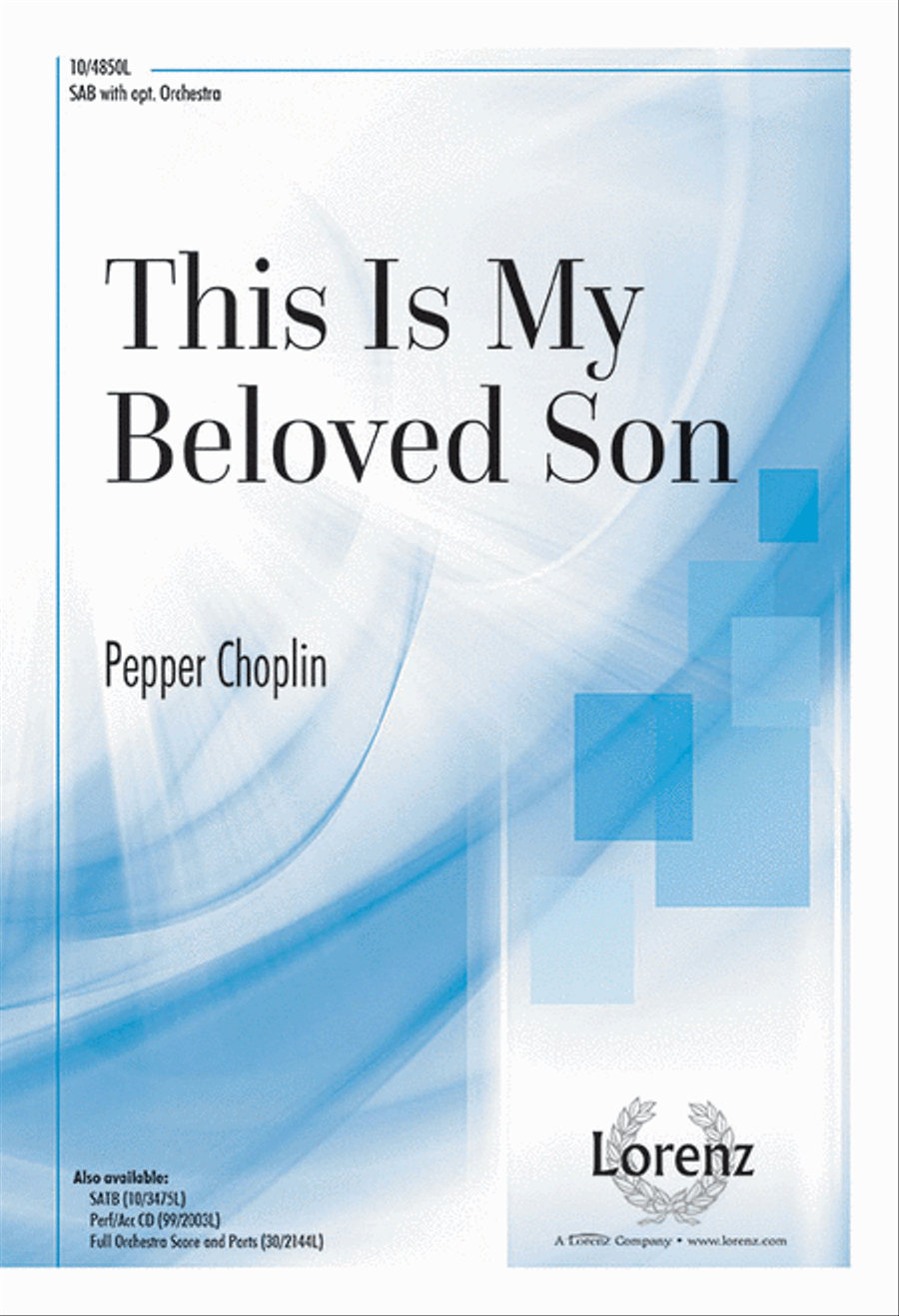 This Is My Beloved Son This Is My Beloved Son 3-Part scores gallery preview page 1