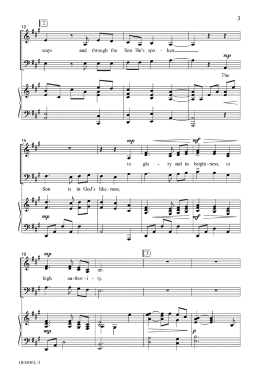 This Is My Beloved Son This Is My Beloved Son 3-Part scores gallery preview page 3