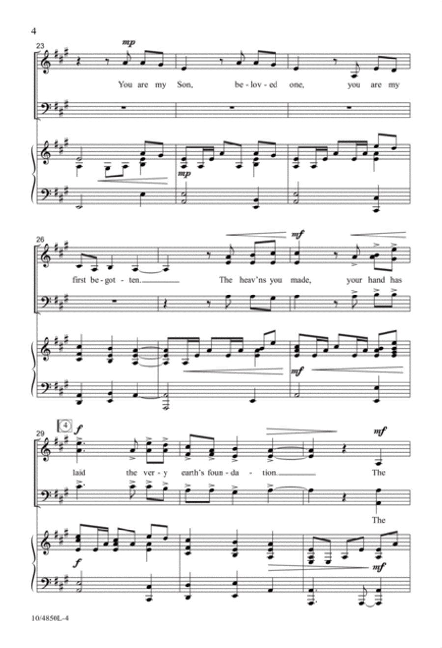This Is My Beloved Son This Is My Beloved Son 3-Part scores gallery preview page 4