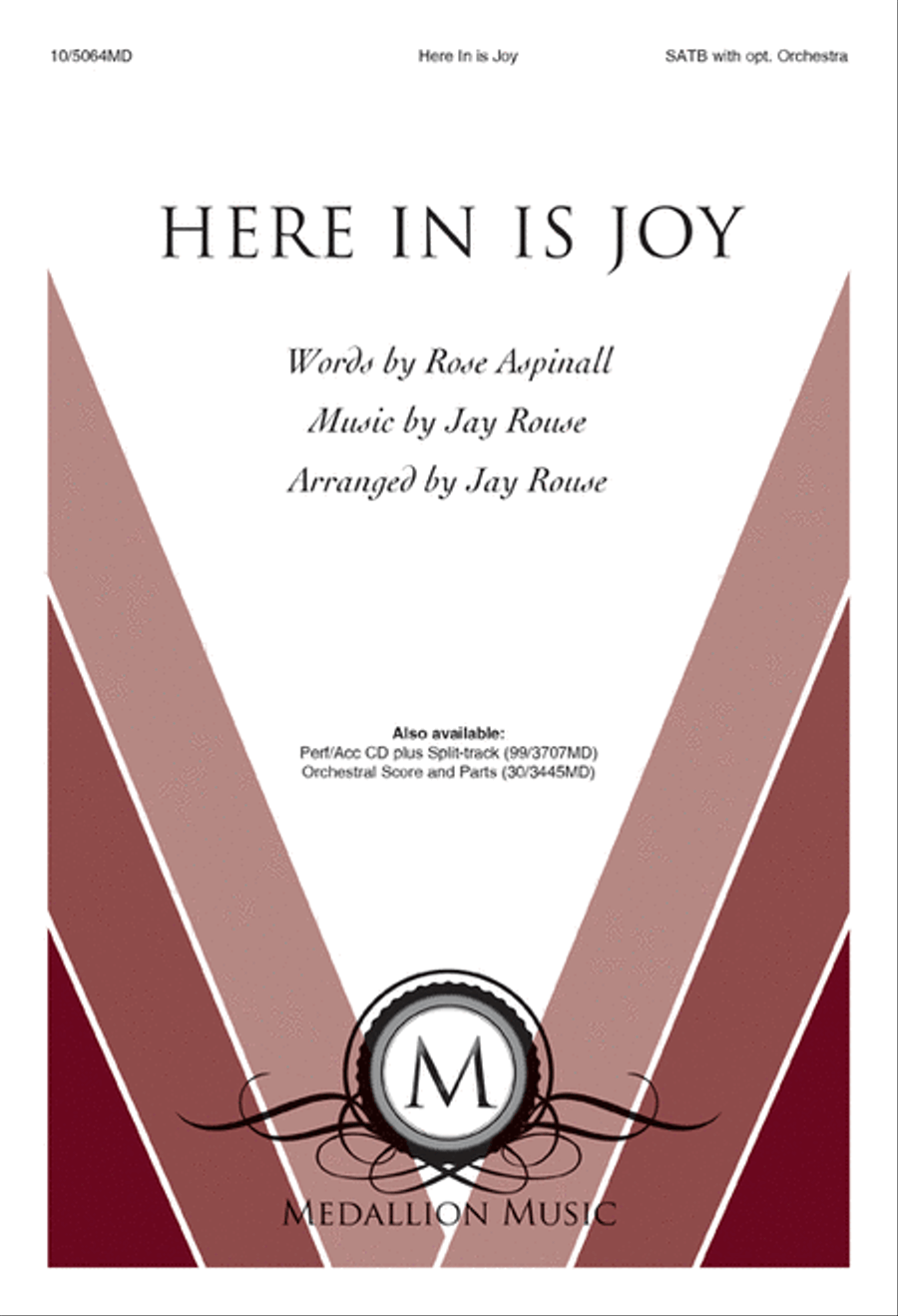 Here In is Joy Here In is Joy 4-Part scores gallery preview page 1