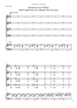 Christmas Carol Medley Piano/Vocal Score