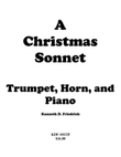 A Christmas Sonnet - Duet and Piano