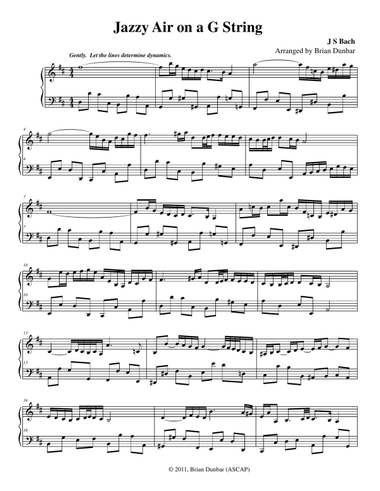 Jazzy Air on a G String
