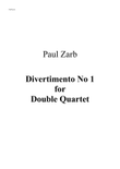 Divertimento for Two String Quartets.