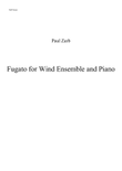Fugato for Wind Ensemble and Piano