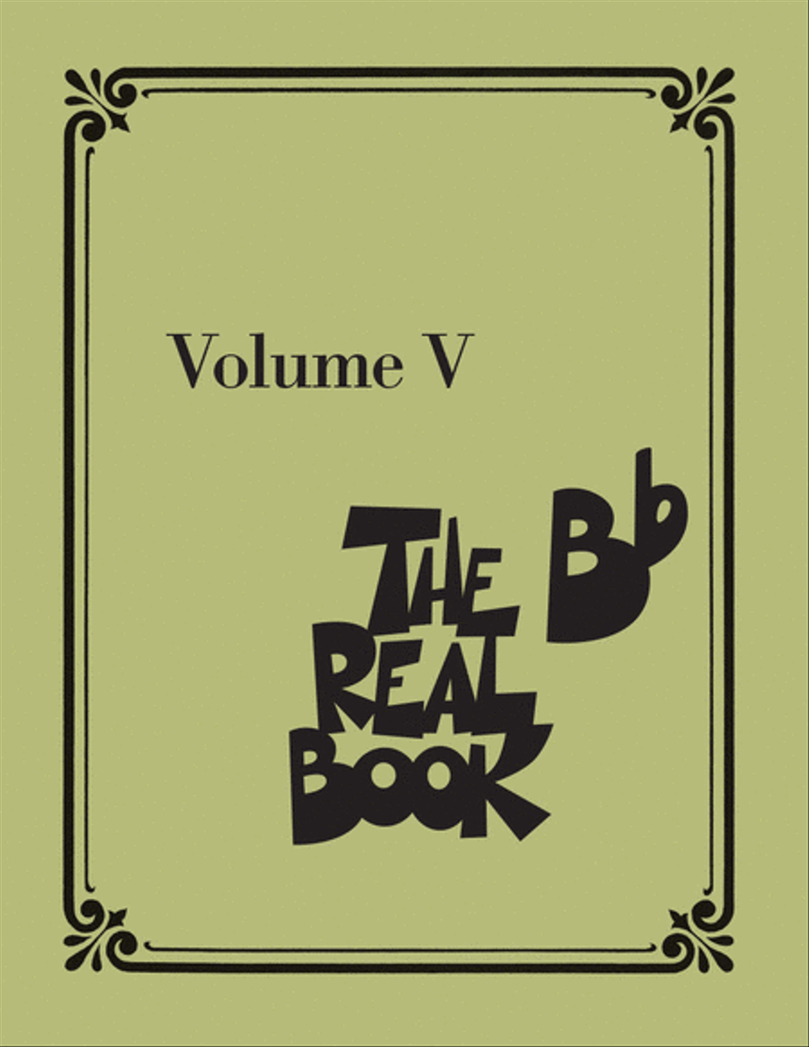 The Real Book – Volume V The Real Book – Volume V Saxophone scores gallery preview page 1