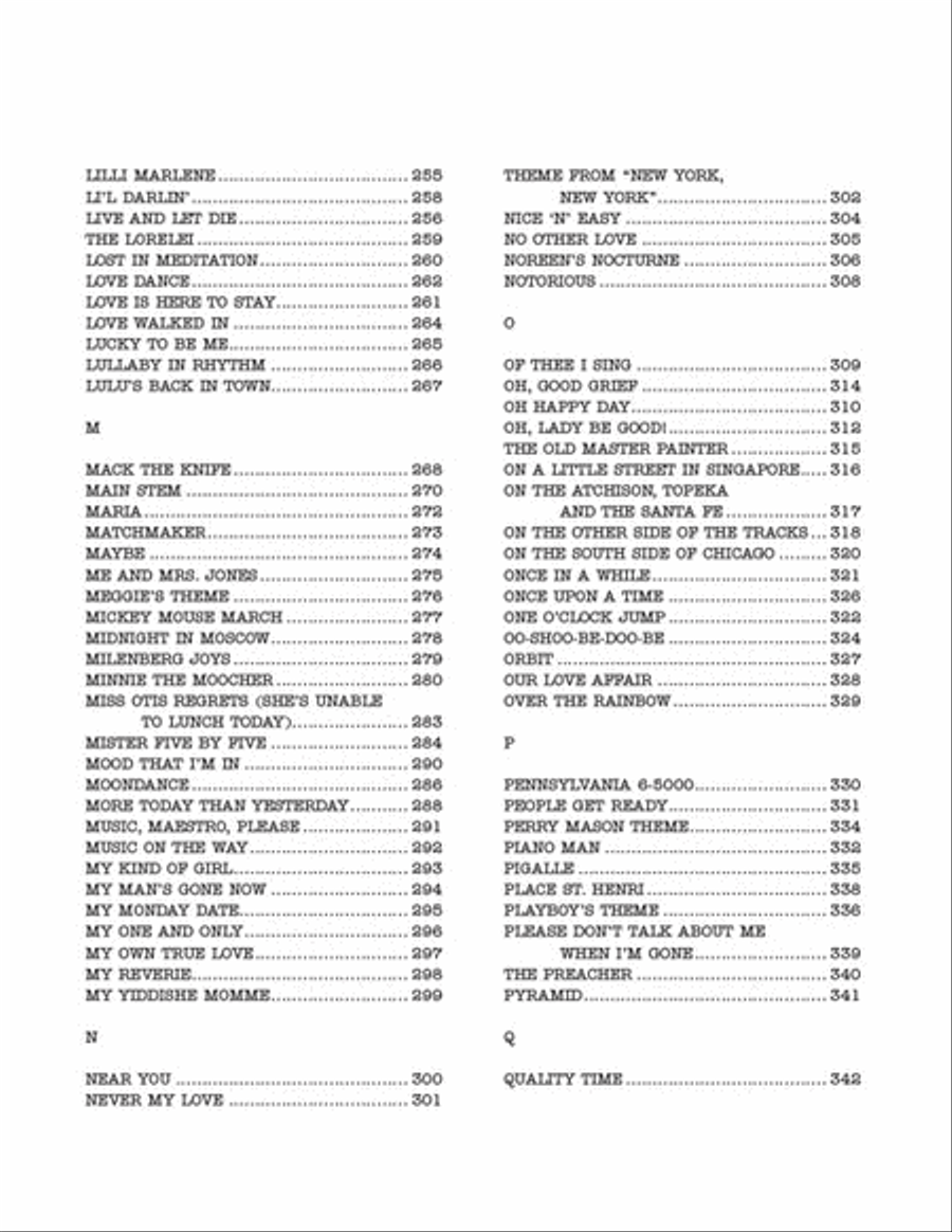 The Real Book – Volume V The Real Book – Volume V Saxophone scores gallery preview page 5