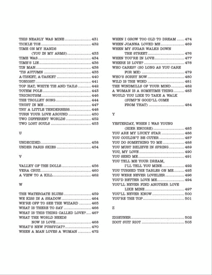 The Real Book – Volume V The Real Book – Volume V Saxophone scores gallery preview page 7
