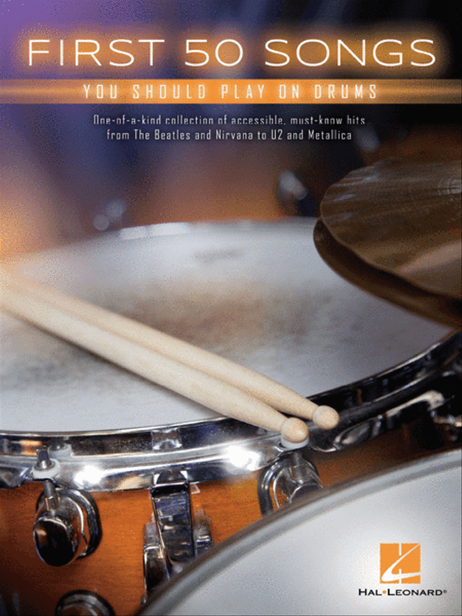 First 50 Songs You Should Play on Drums Drums scores gallery preview page 1