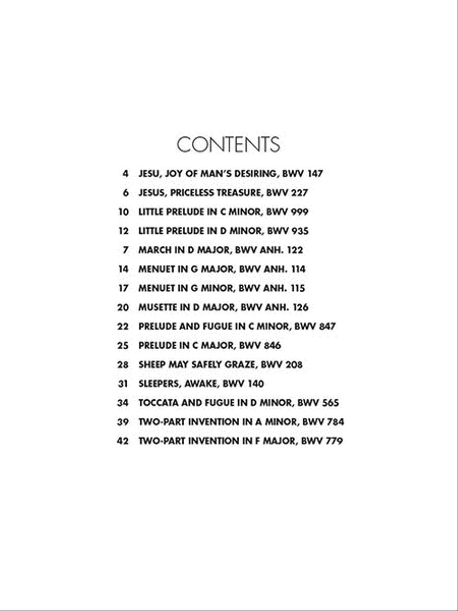 Bach Meets Jazz Piano Solo scores gallery preview page 2