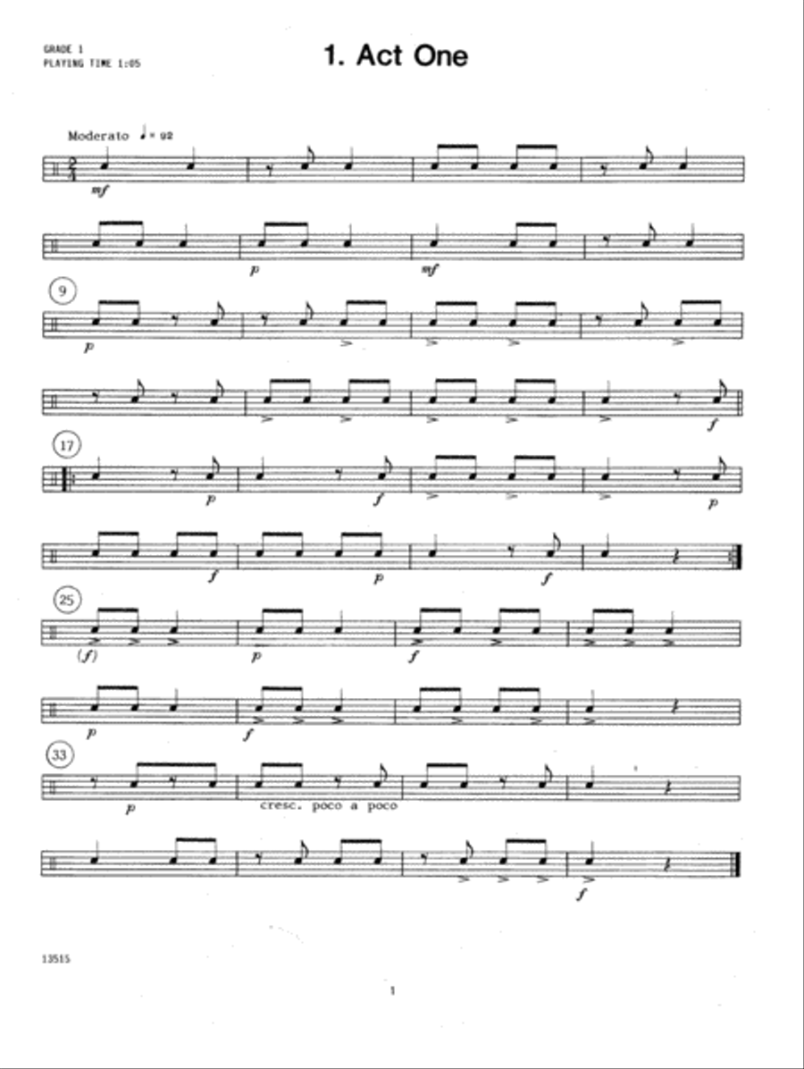 More Contest Solos For The Young Snare Drummer Snare Drum scores gallery preview page 2